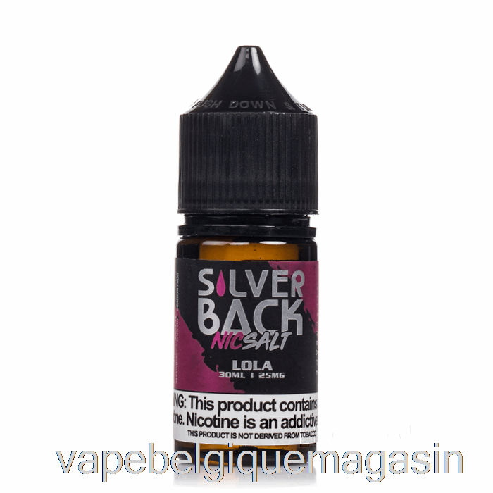 Jus De Vape Lola - Silverback Juice Co. Sels - 30 Ml 25 Mg